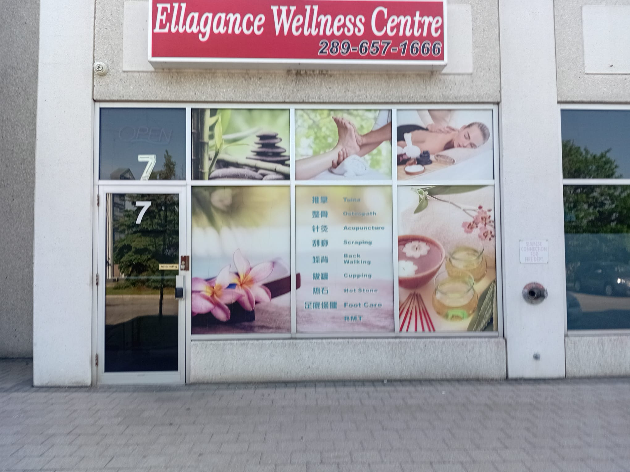 Ellagance Wellness Centre Storefront in Woodbridge
