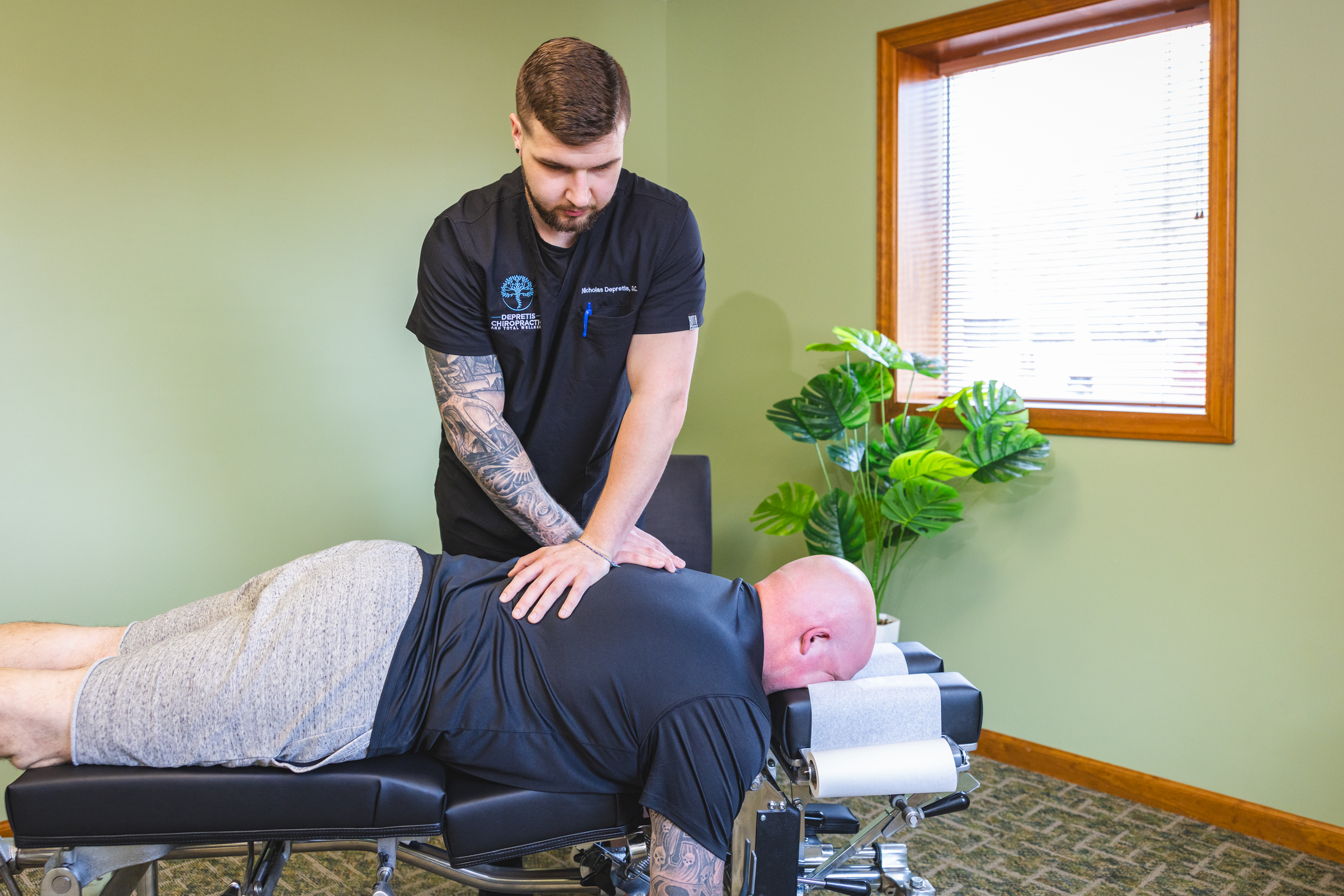 Chiropractic Adjustment for Back Pain