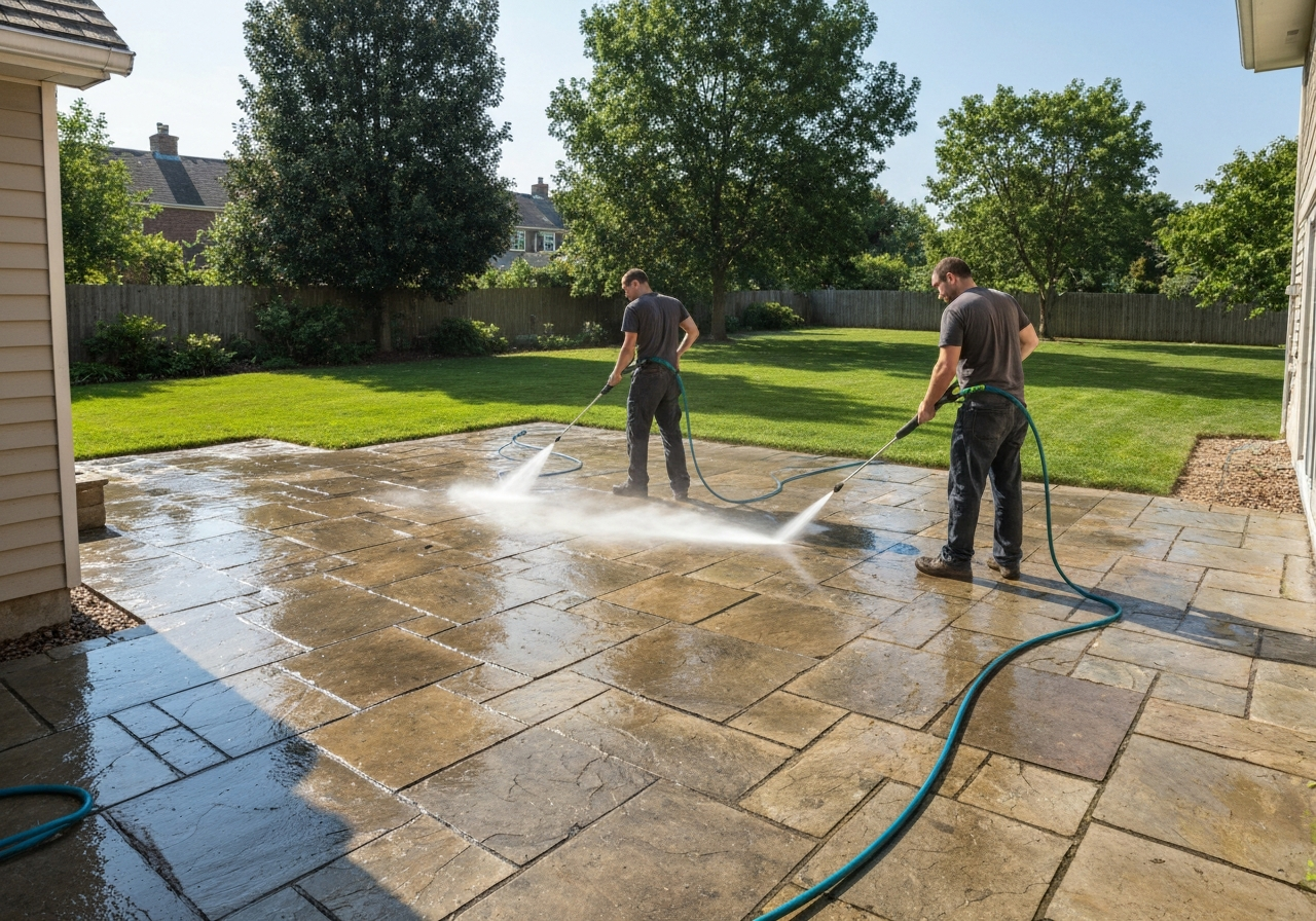 Patio & Deck Cleaning