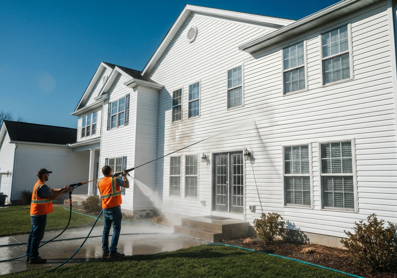 House Siding Cleaning