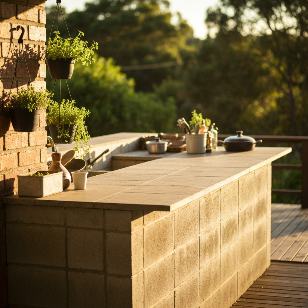 Outdoor living installation