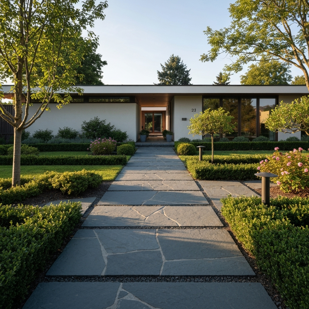 Natural stone installation