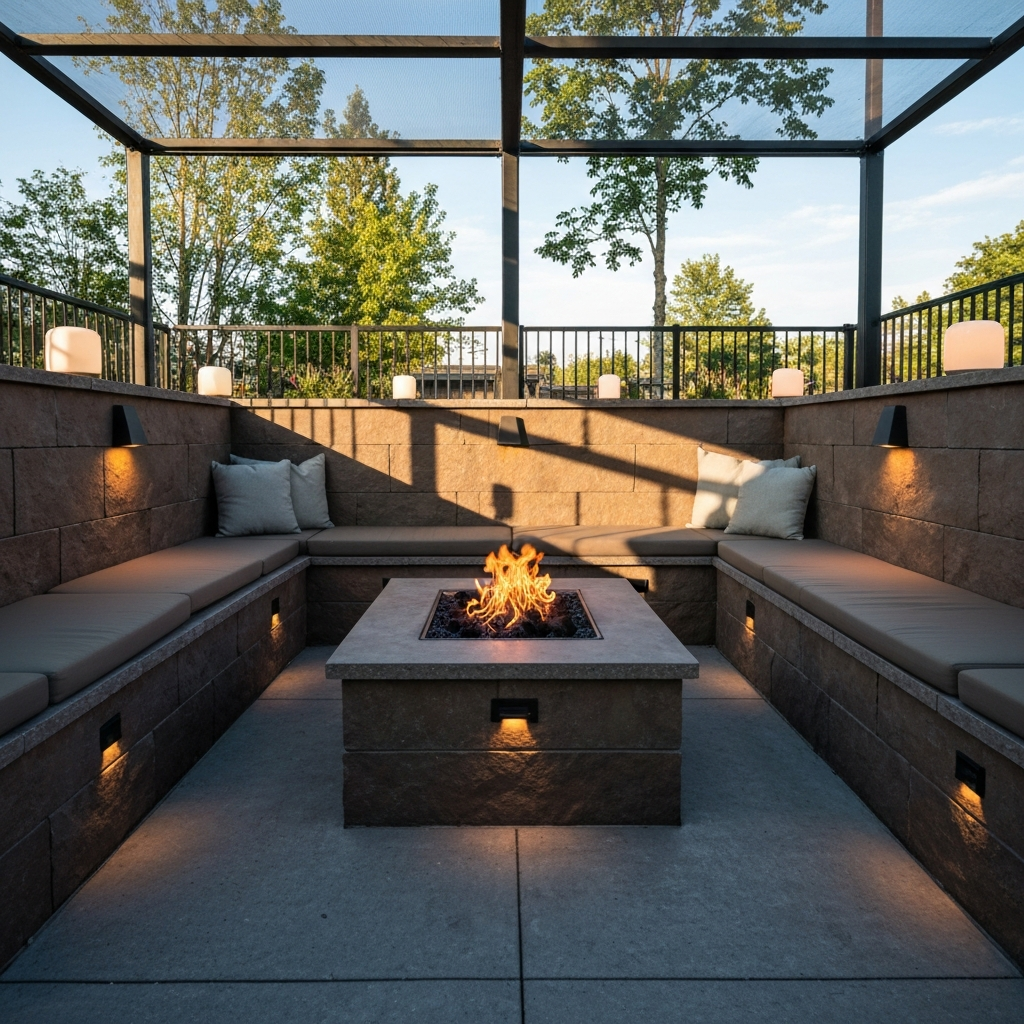 Outdoor living installation