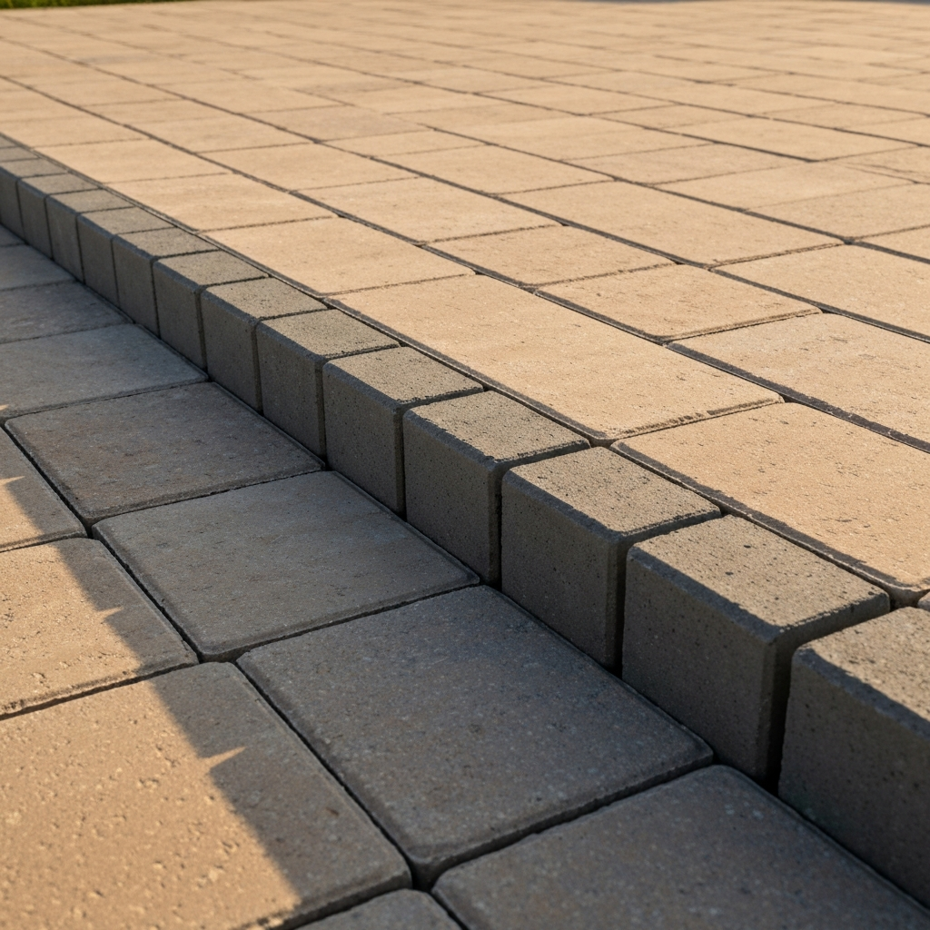 Landscape edging installation
