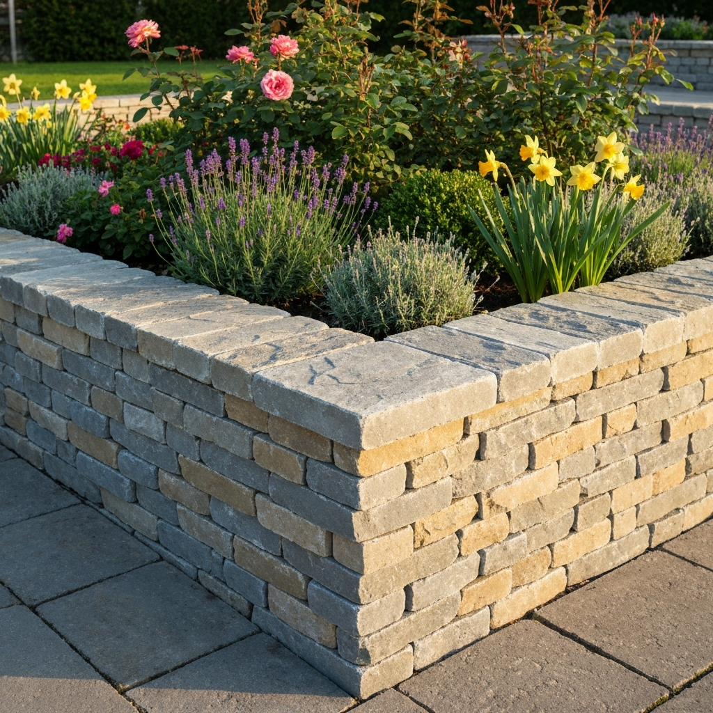 Landscape edging installation