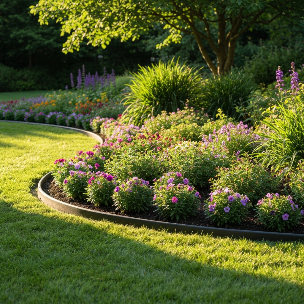 Landscape edging installation