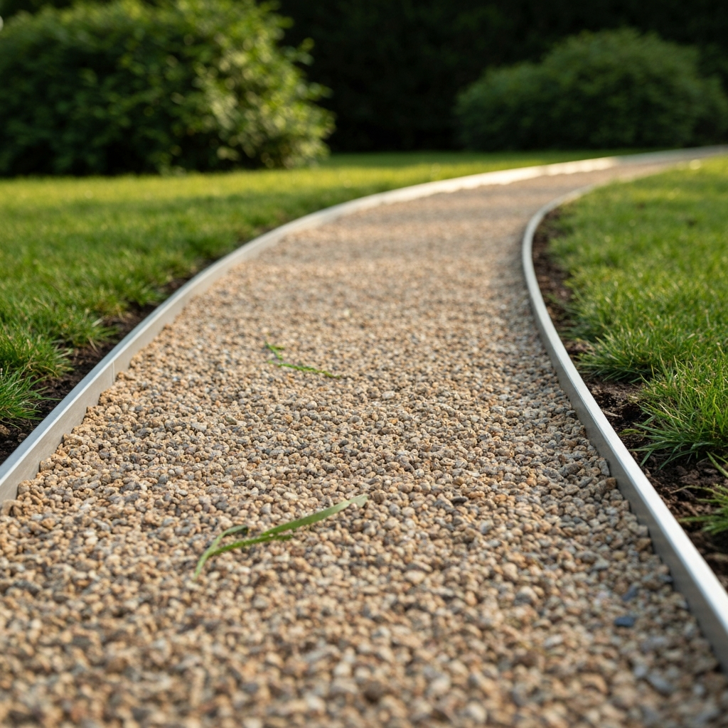 Landscape edging installation