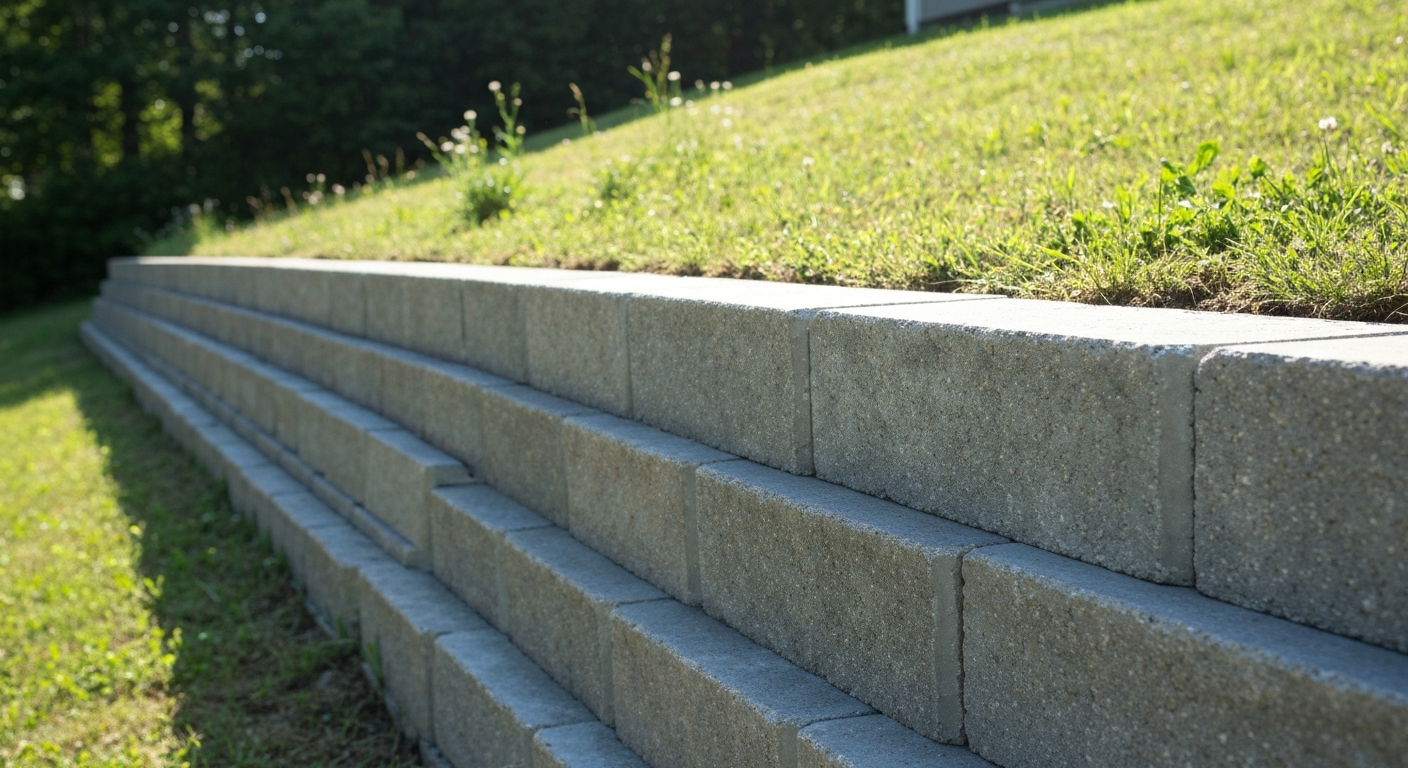 Retaining Wall Basics: Base, Drainage & Block
