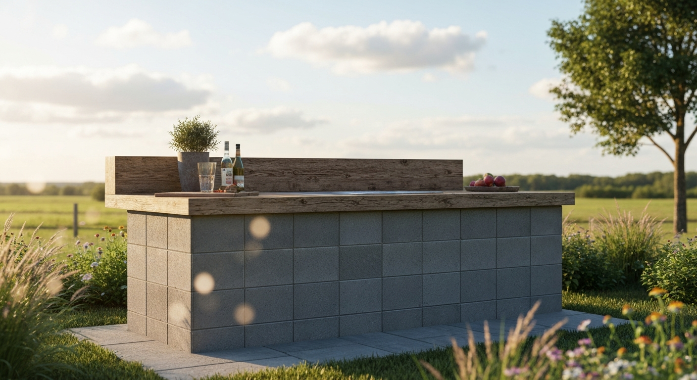 Outdoor Kitchen Block