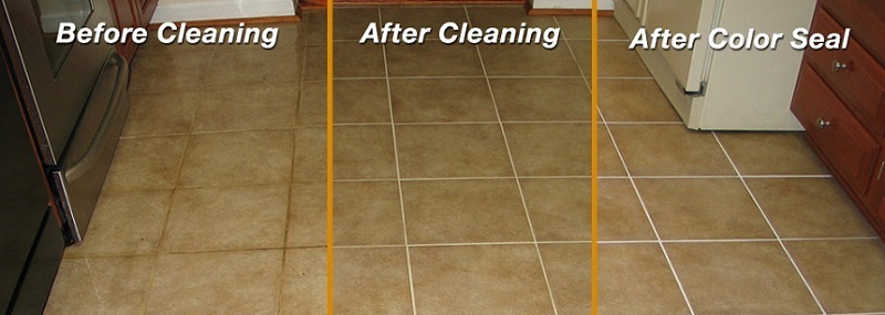 Grout Color Sealing