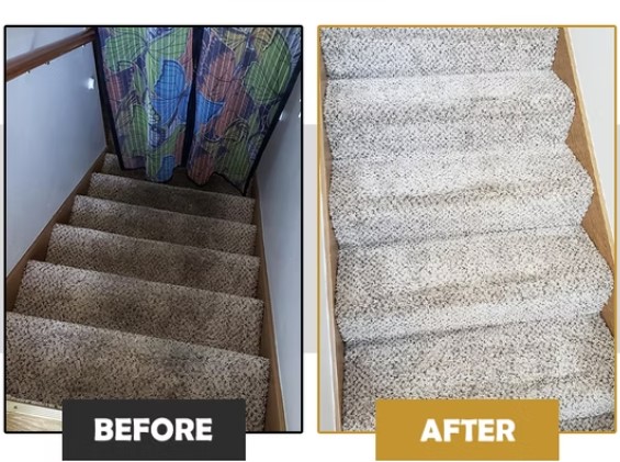 Deep Stair Cleaning