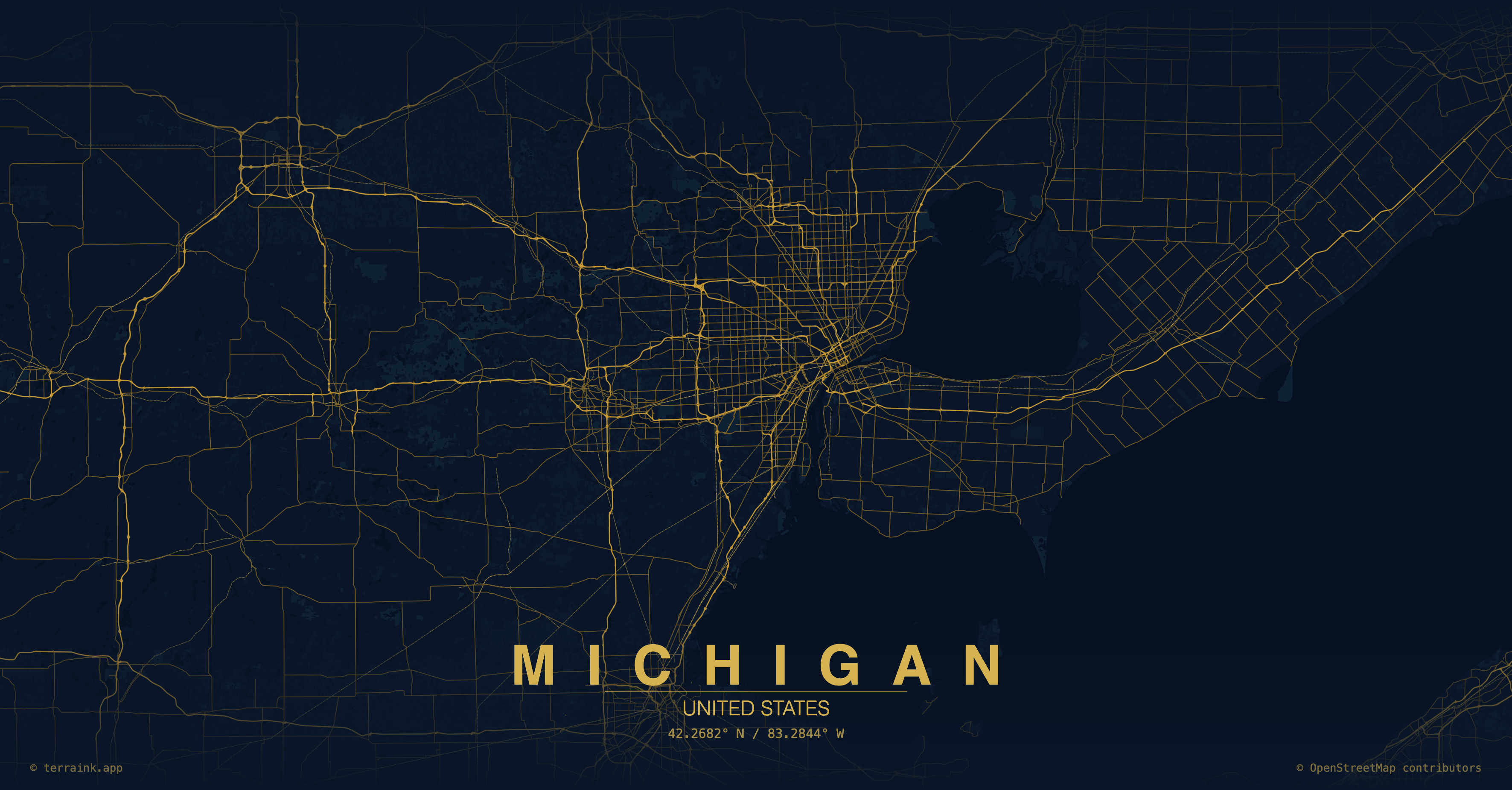 Metro Detroit Coverage Map