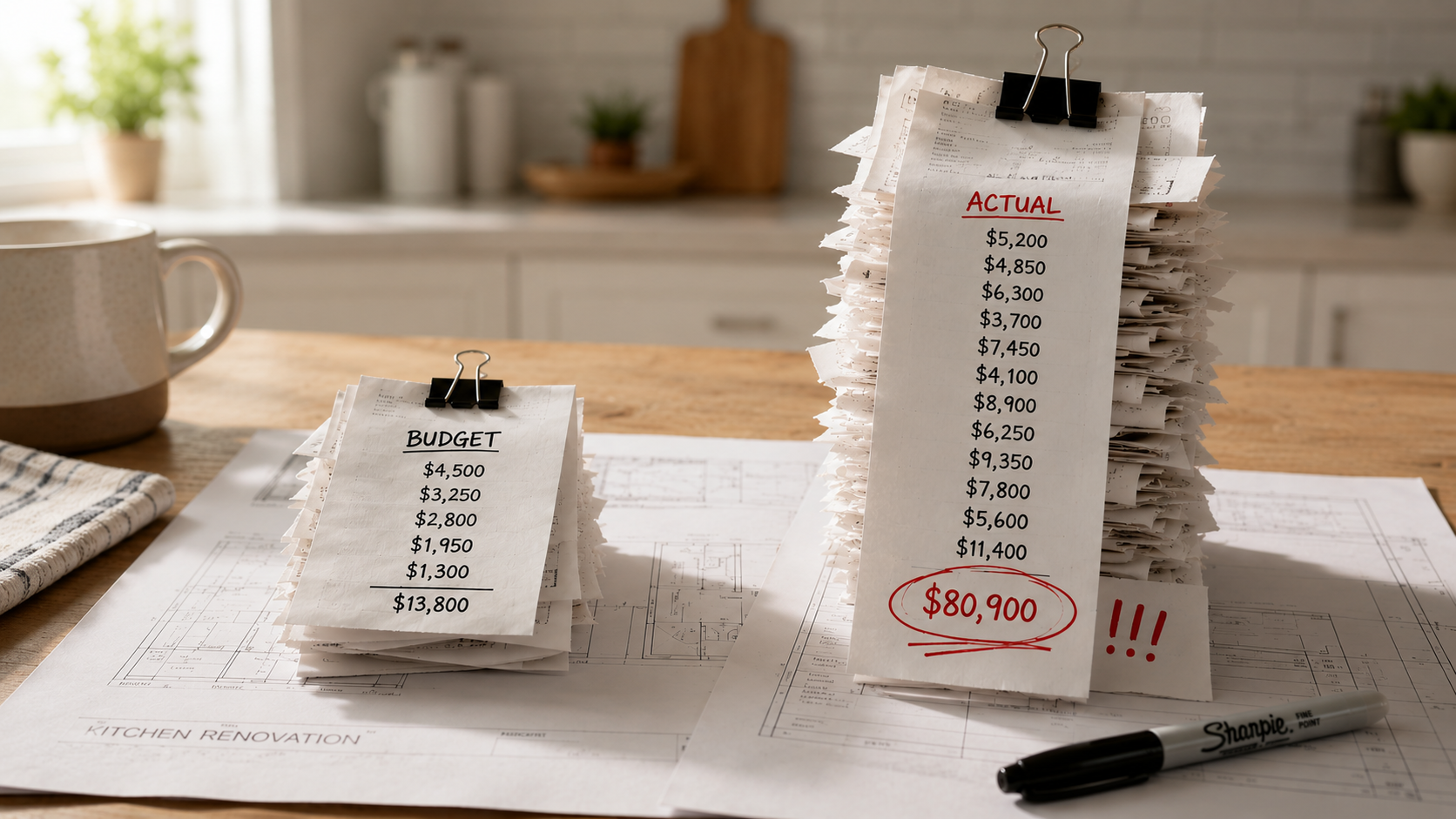Project costs spiral out of control