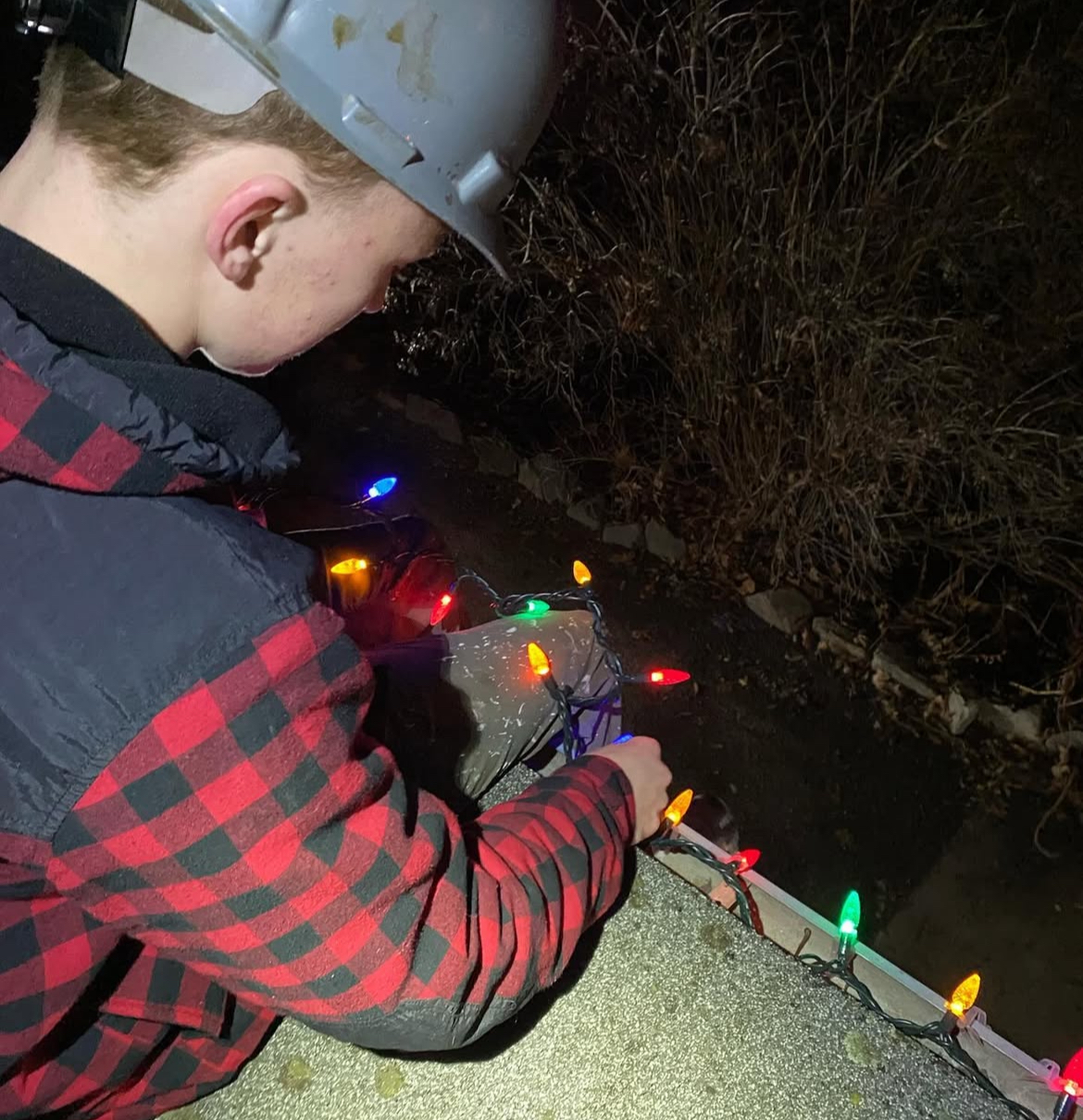 Holiday Lighting Installation