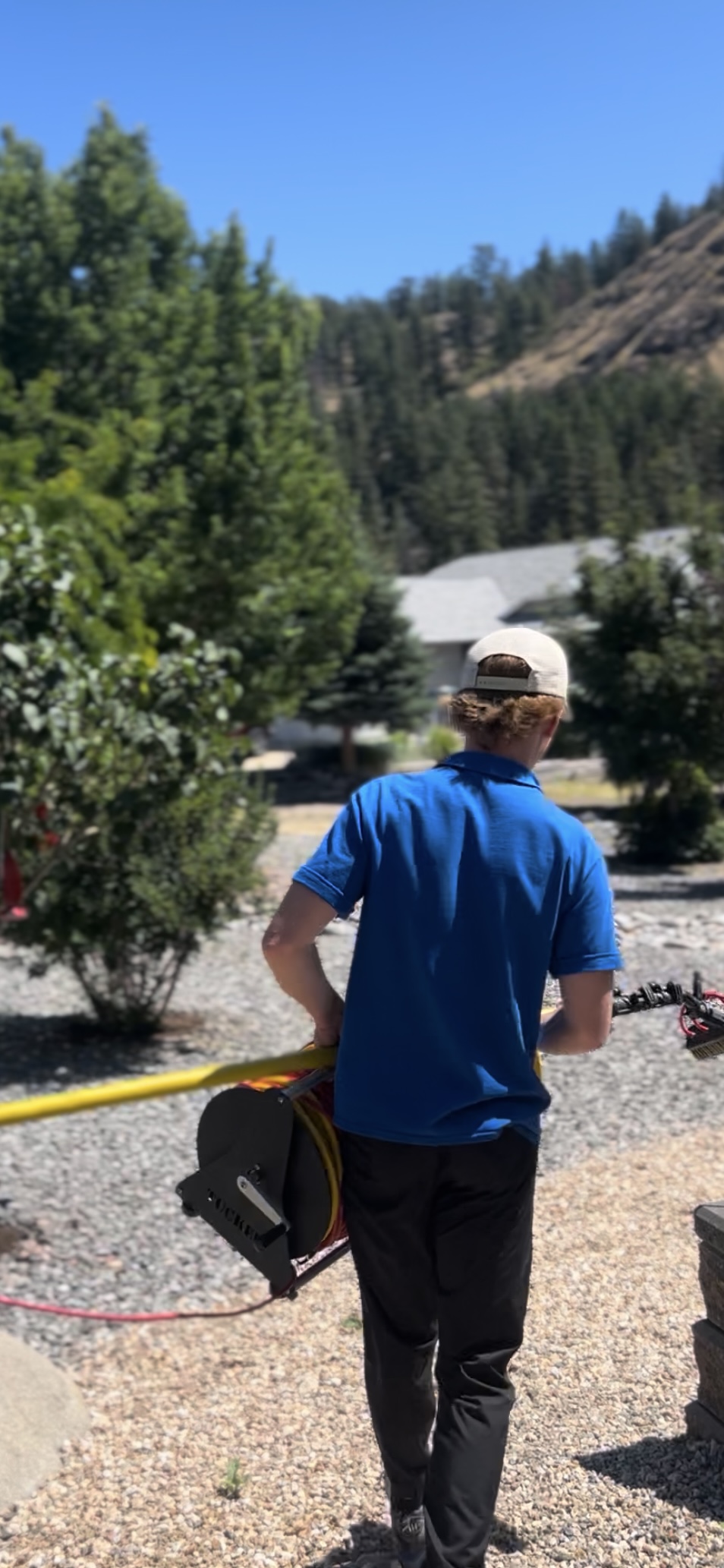 Chilko Team Member Working