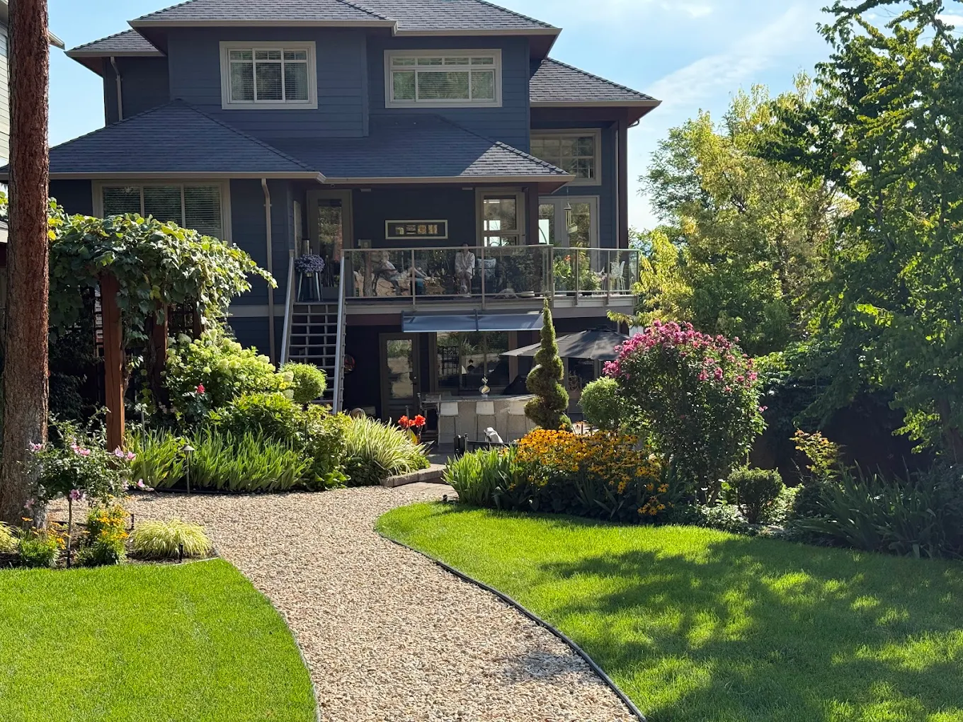 Backyard View