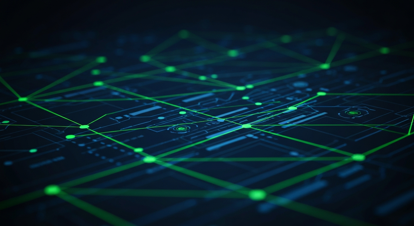 Tech Network Background