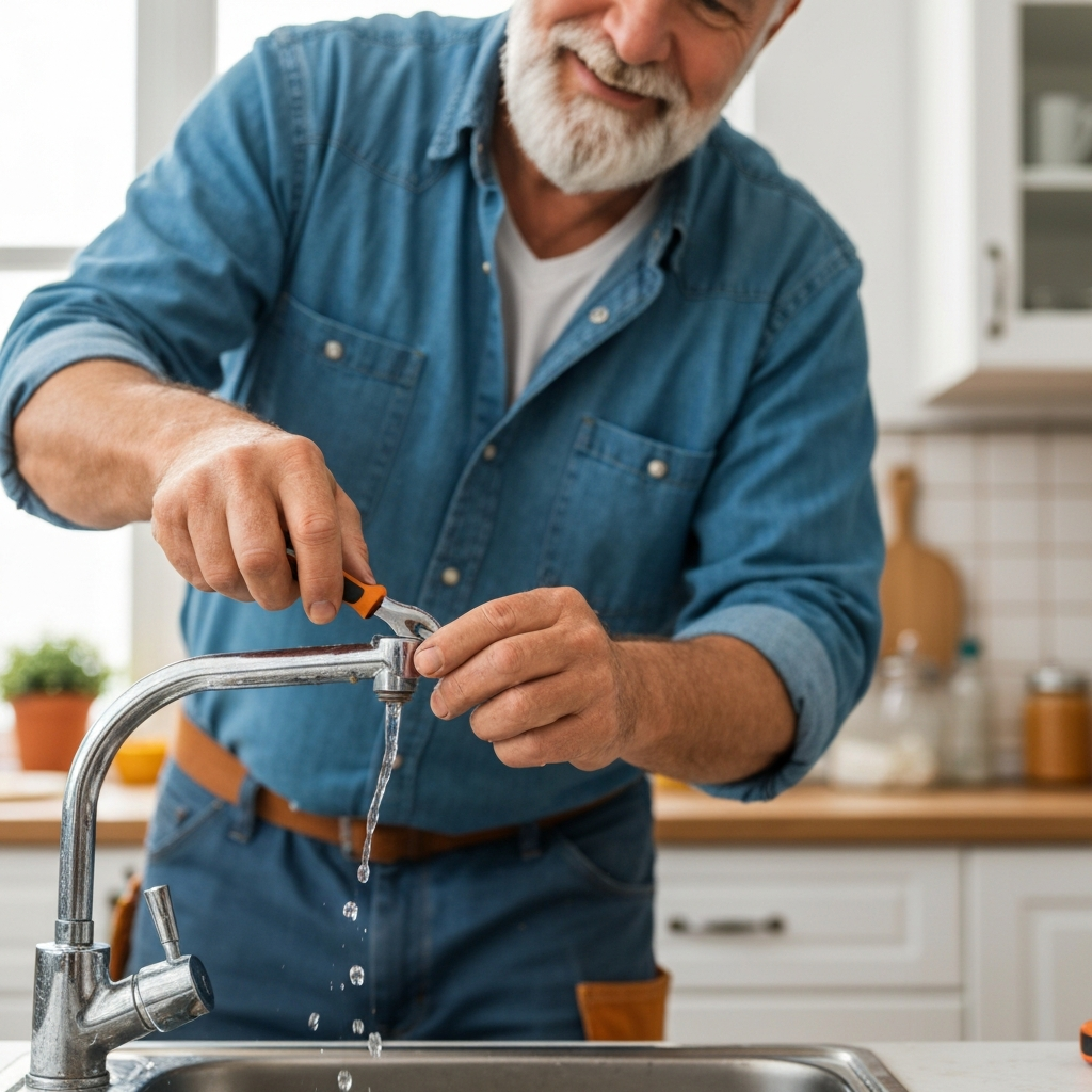 Leaking sink tap repair Singapore