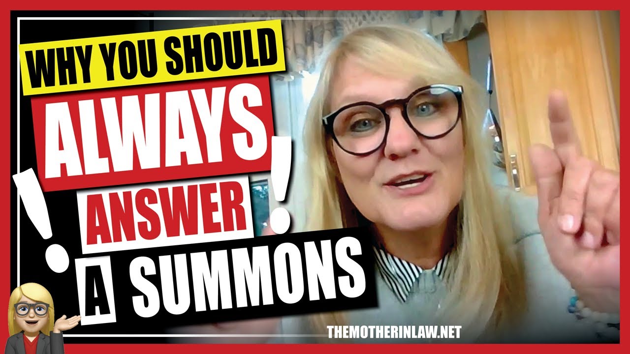 Answering a Summons