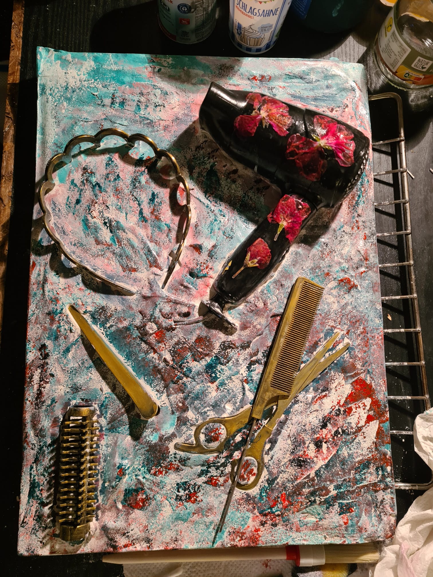 Gipsbilder & Upcycling