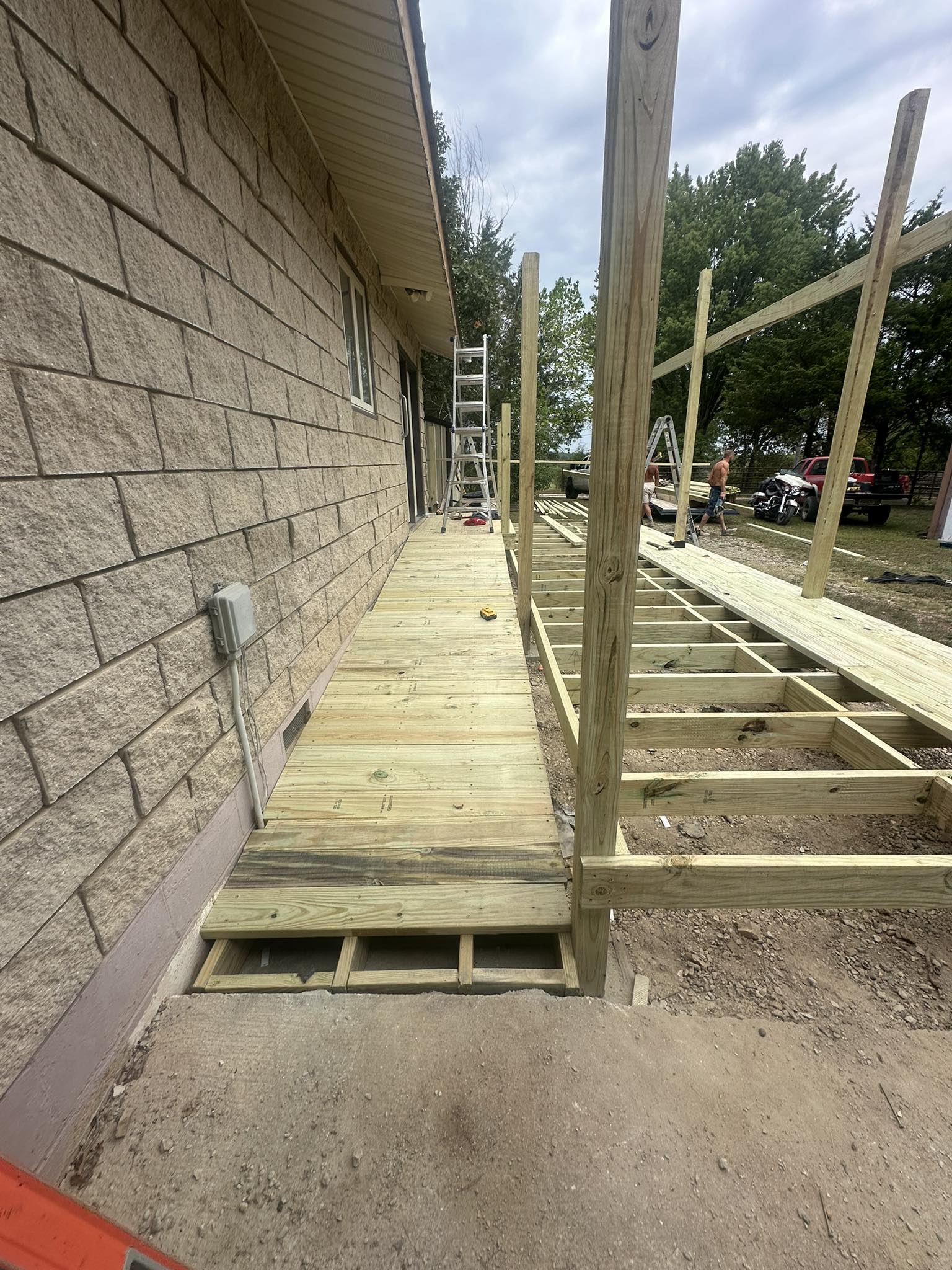 Deck framing