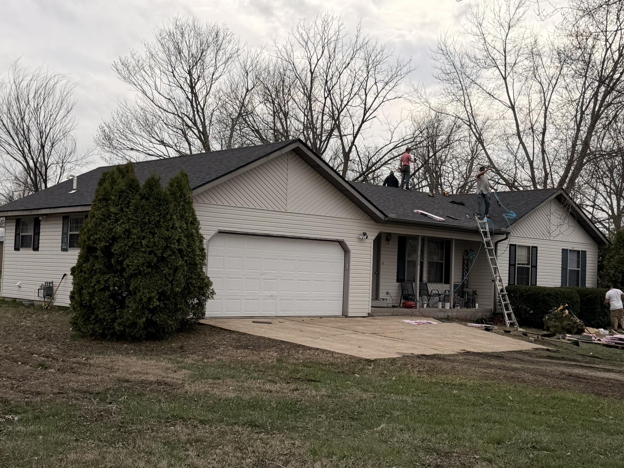 Residential roof replacement