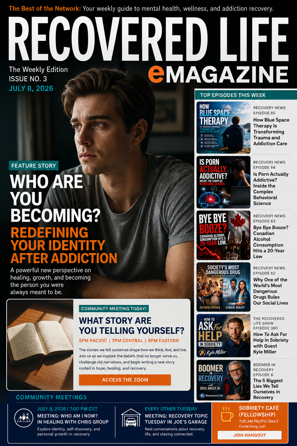 Recovered Life eMagazine July 8, 2026
