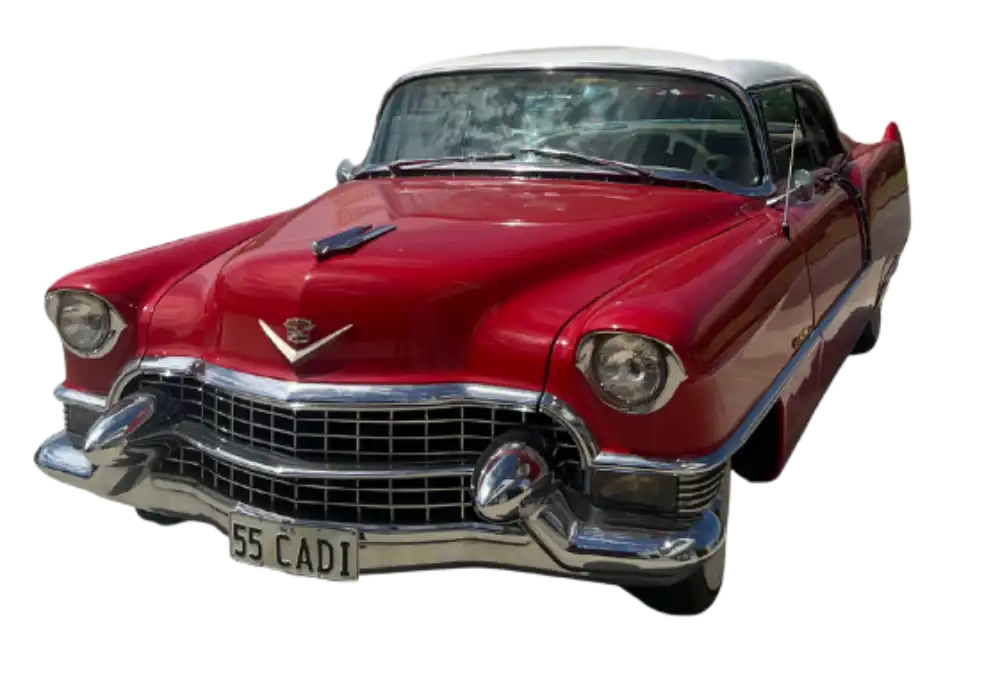 Classic Cadillac Wedding Car available for hire in Perth