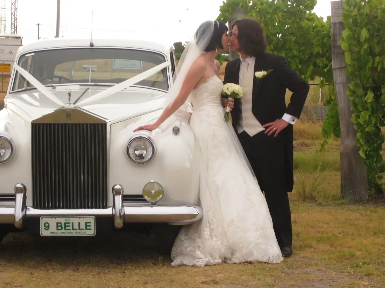 Rolls Royce Silver Cloud vintage wedding car hire in Perth