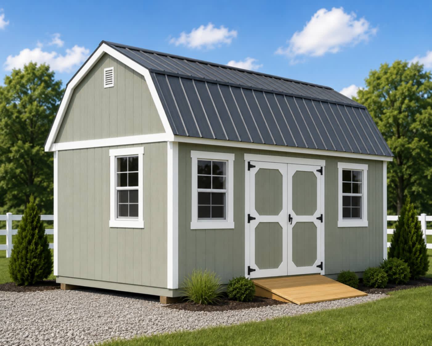 Side Lofted Barn