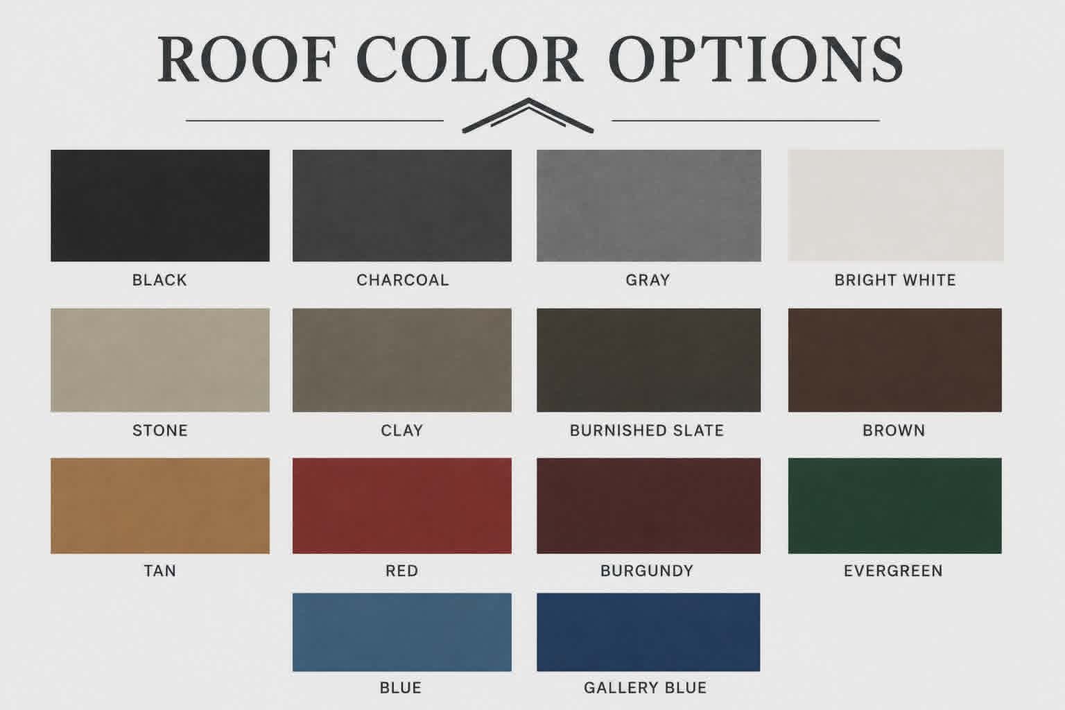 Roof Color Options