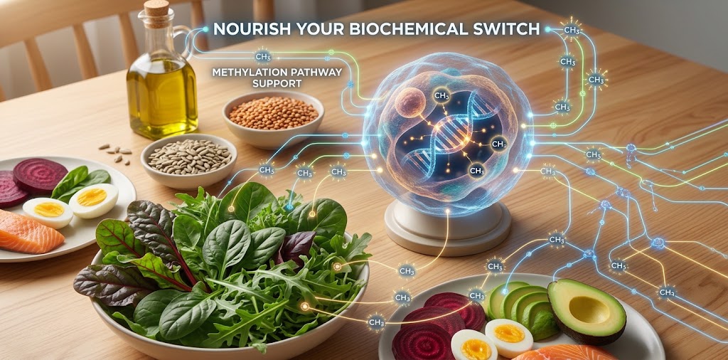 Nourish your biochemical switch - Methylation pathway support