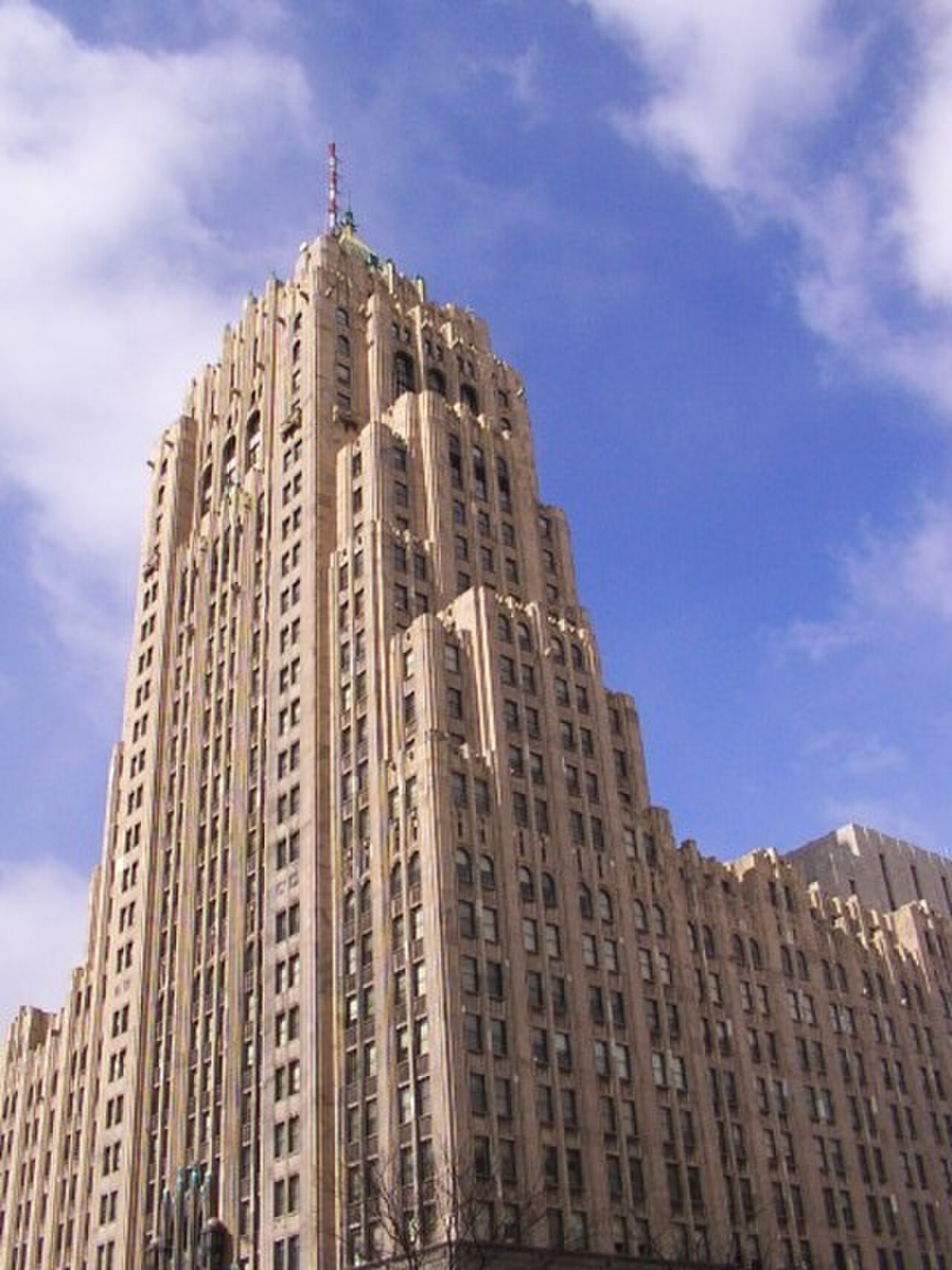Fisher Building in Detroit's New Center, a National Historic Landmark