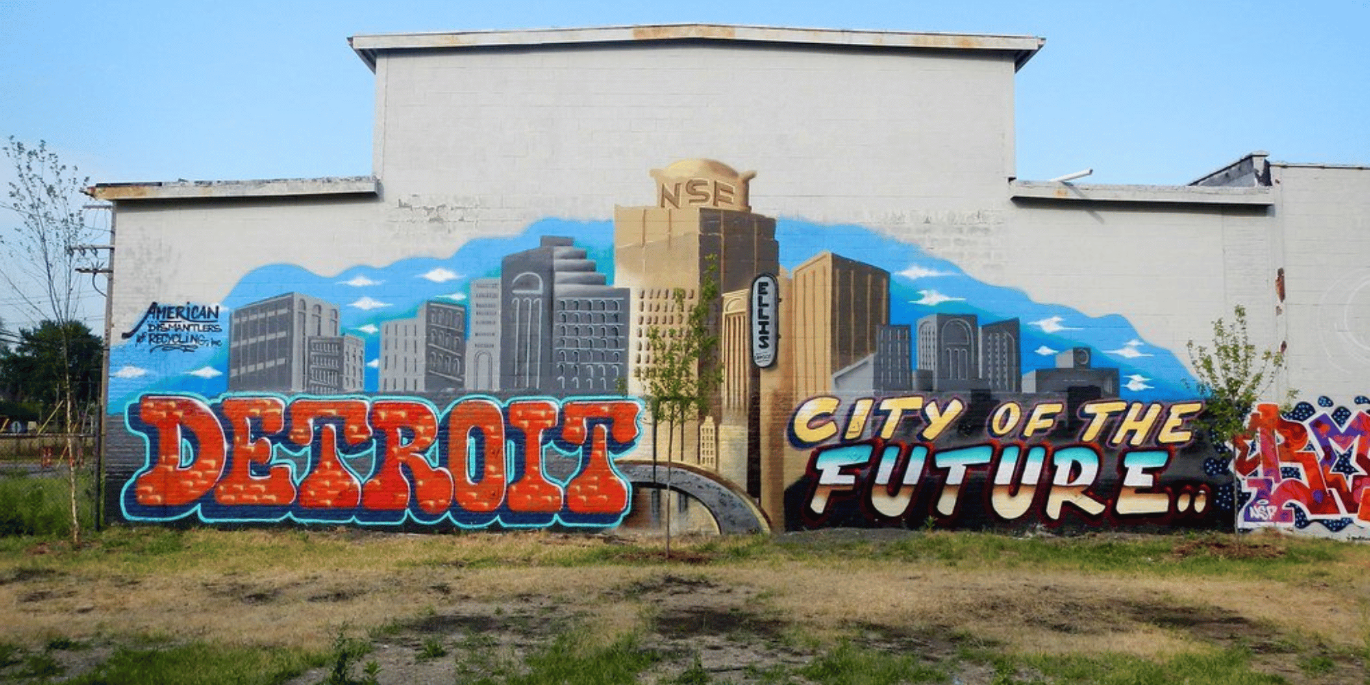 Detroit murals and street art across the city's neighborhoods