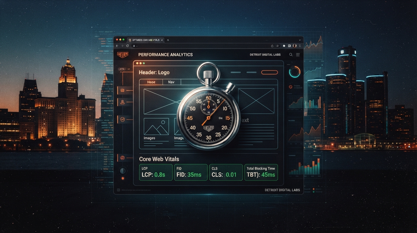 Core Web Vitals Explained: Why Website Speed Is a Detroit SEO Ranking Factor