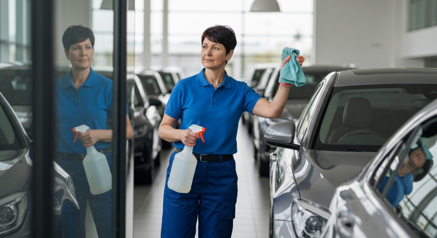 Cleaning for Car Dealerships