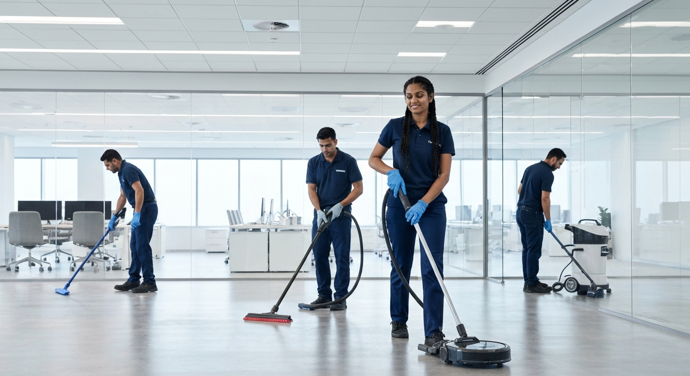 Commercial Cleaning Team