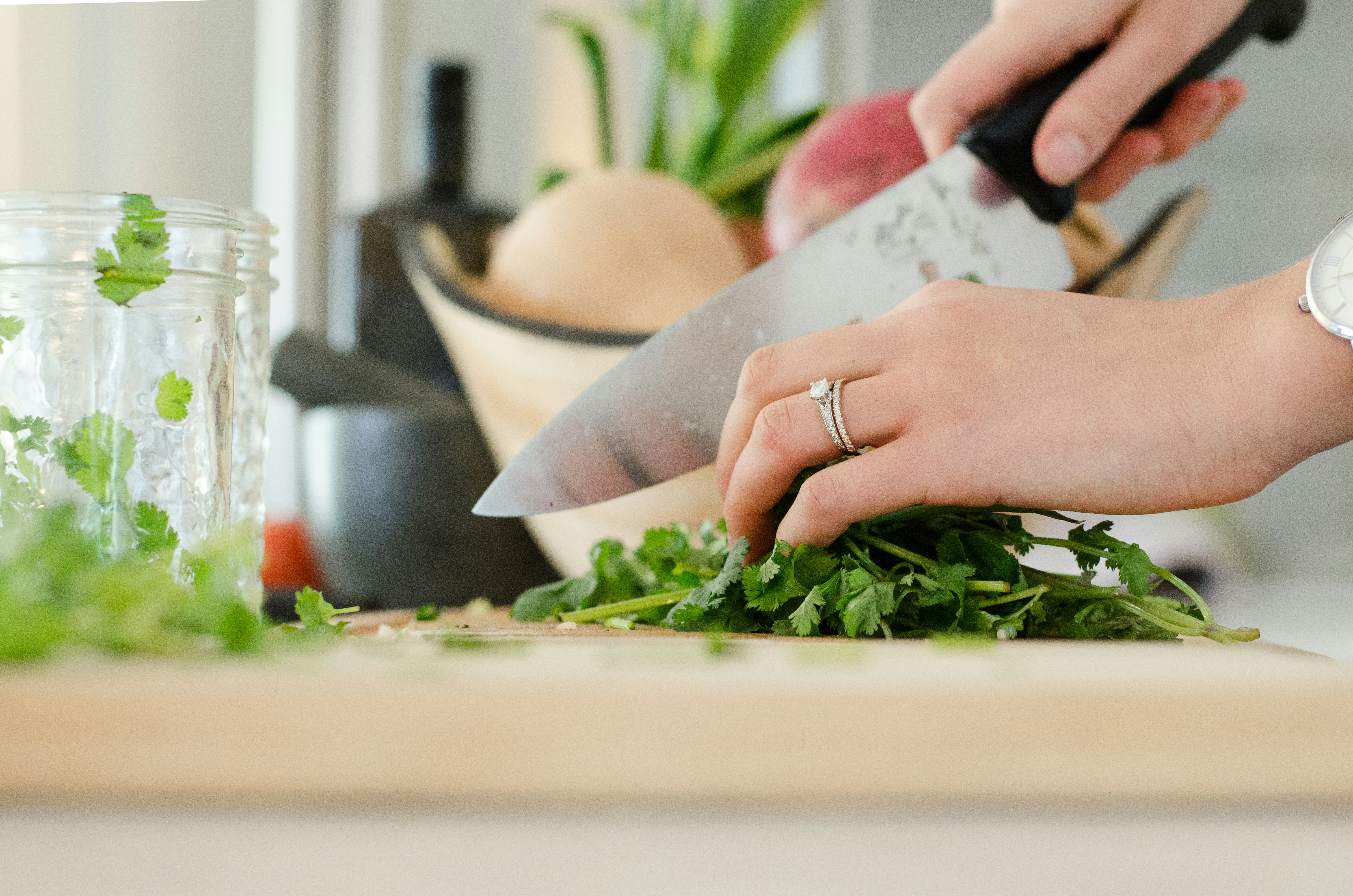 Healthy fresh ingredients