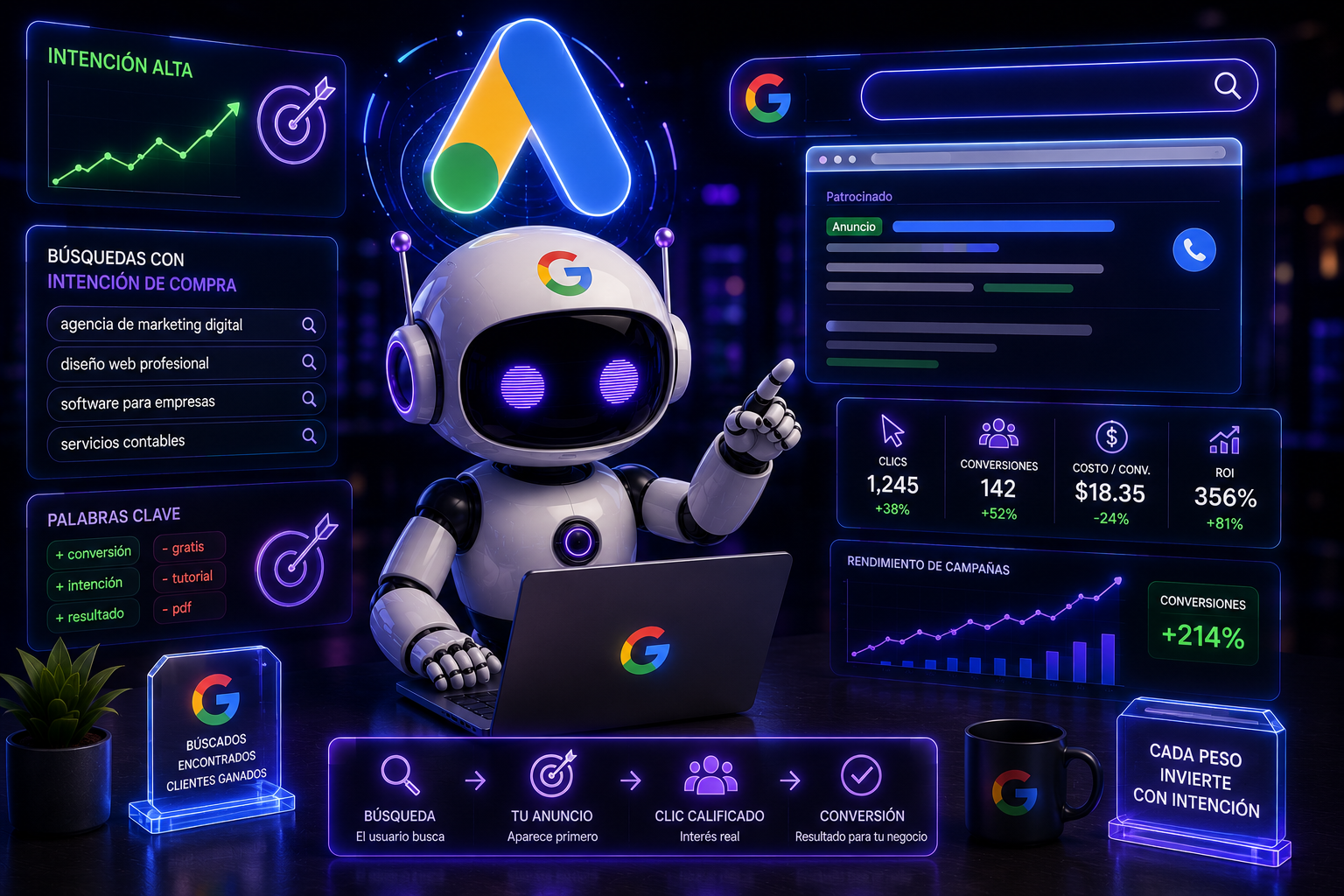 Google Search Ads para empresas en Colombia — Neofy