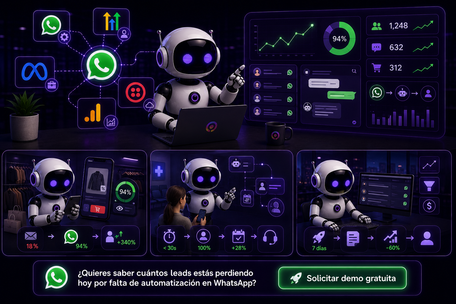 Resultados de WhatsApp Marketing para empresas colombianas — Neofy