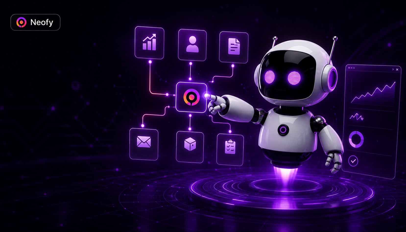 Automatización de procesos empresariales con IA — Neofy Colombia