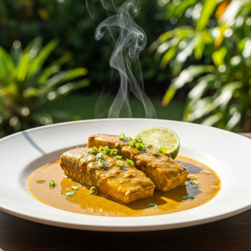 Curry Sliced Fish