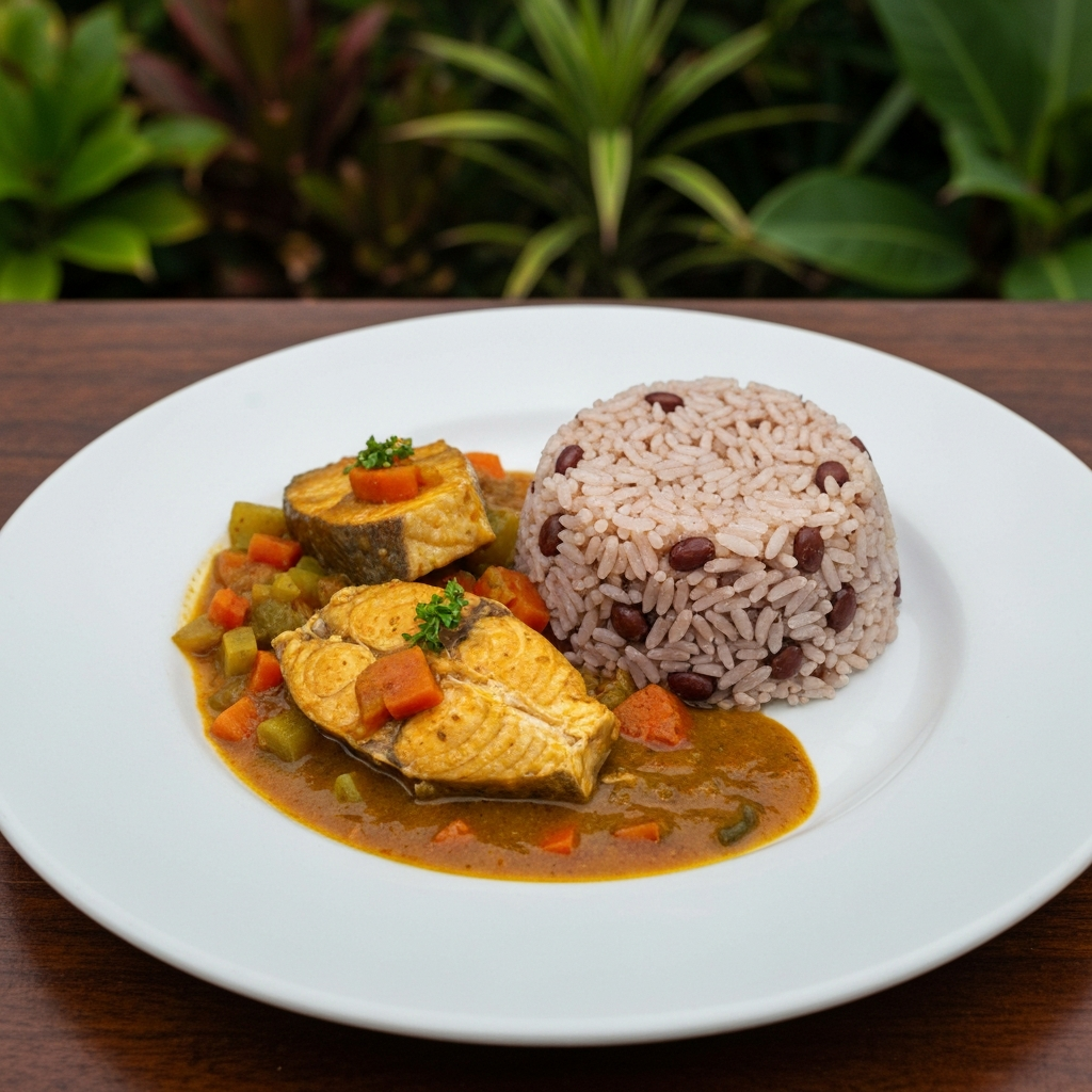 Brown Stew Slice Fish