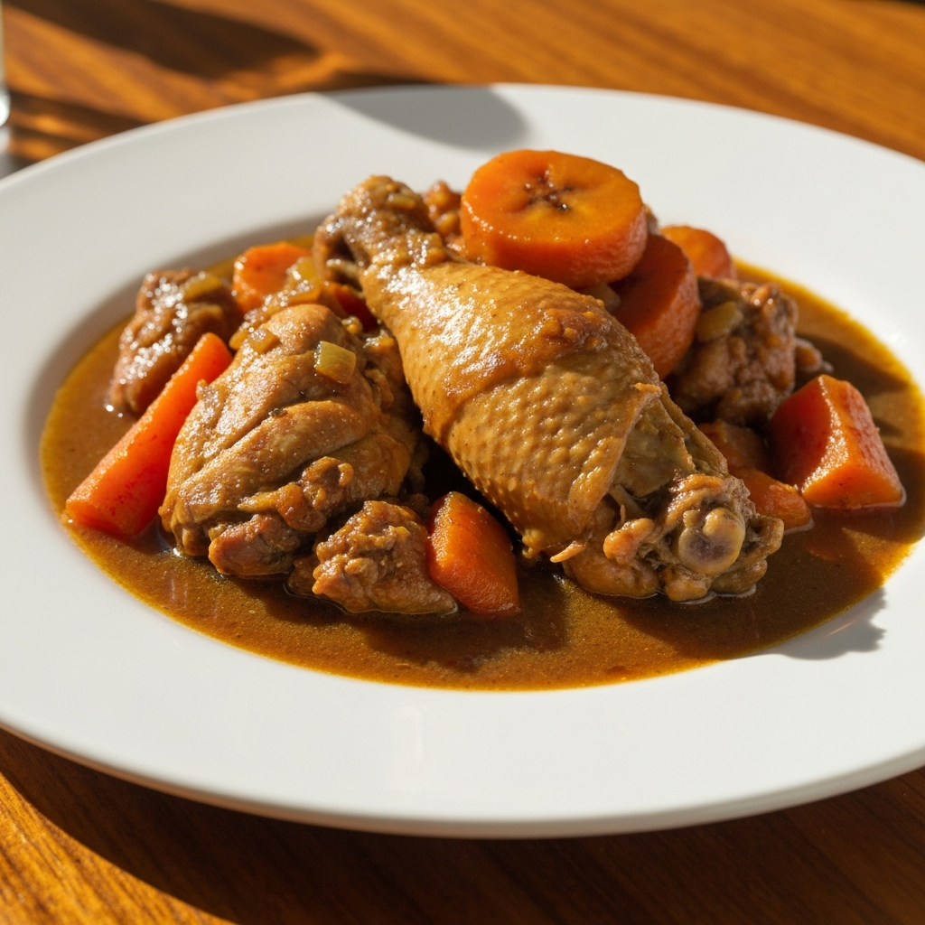Brown Stew Chicken