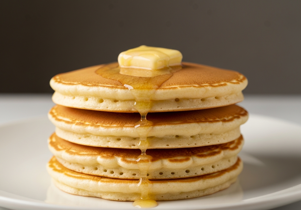 Three Plain Pancakes