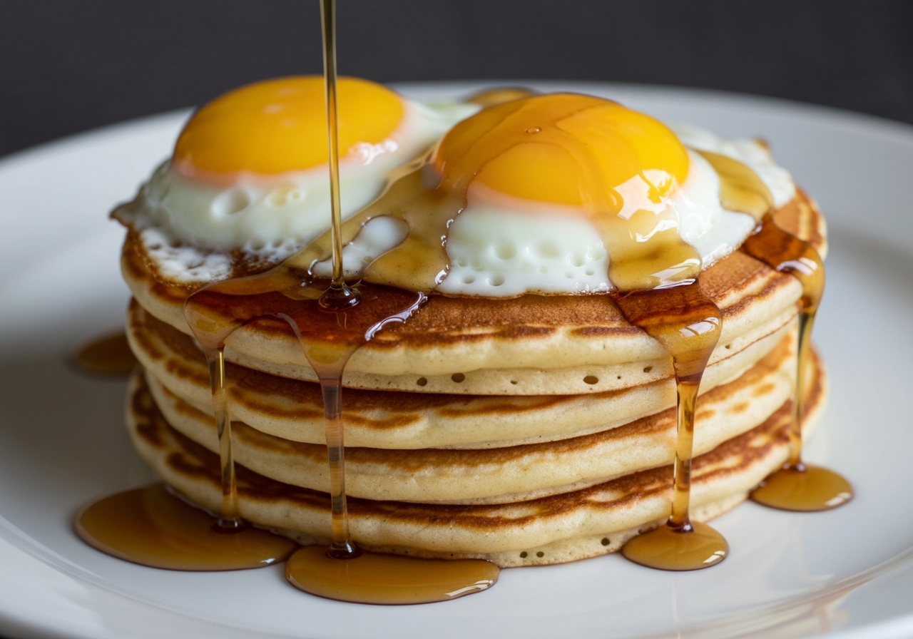 3 Pancakes/2 Eggs