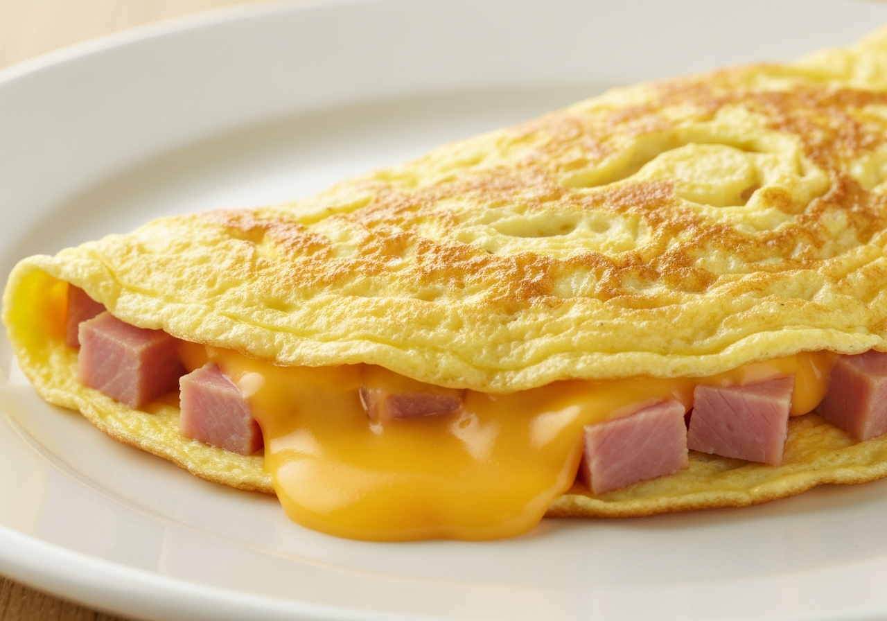 Cheese & Ham Omelette