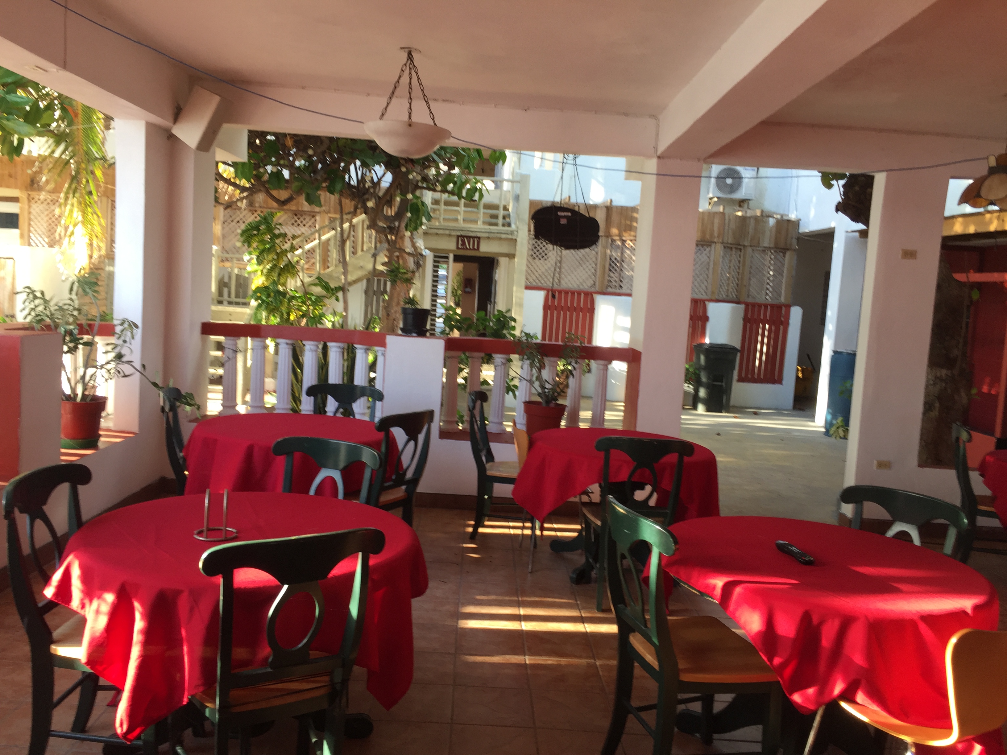 Open Air Dining Area