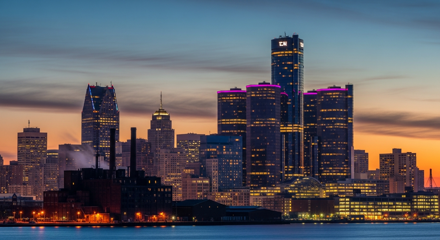 Michigan Cityscape