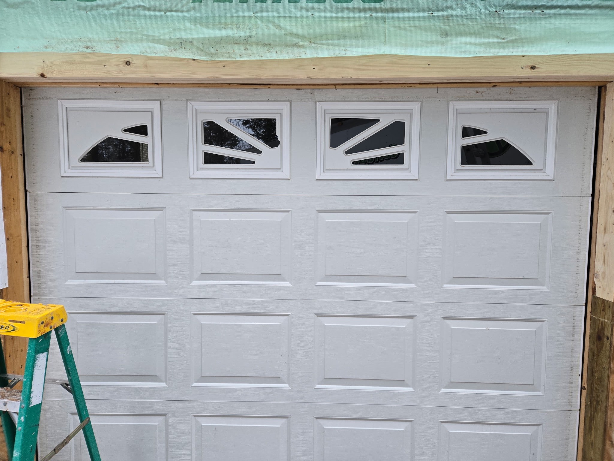 Completed garage door project 3